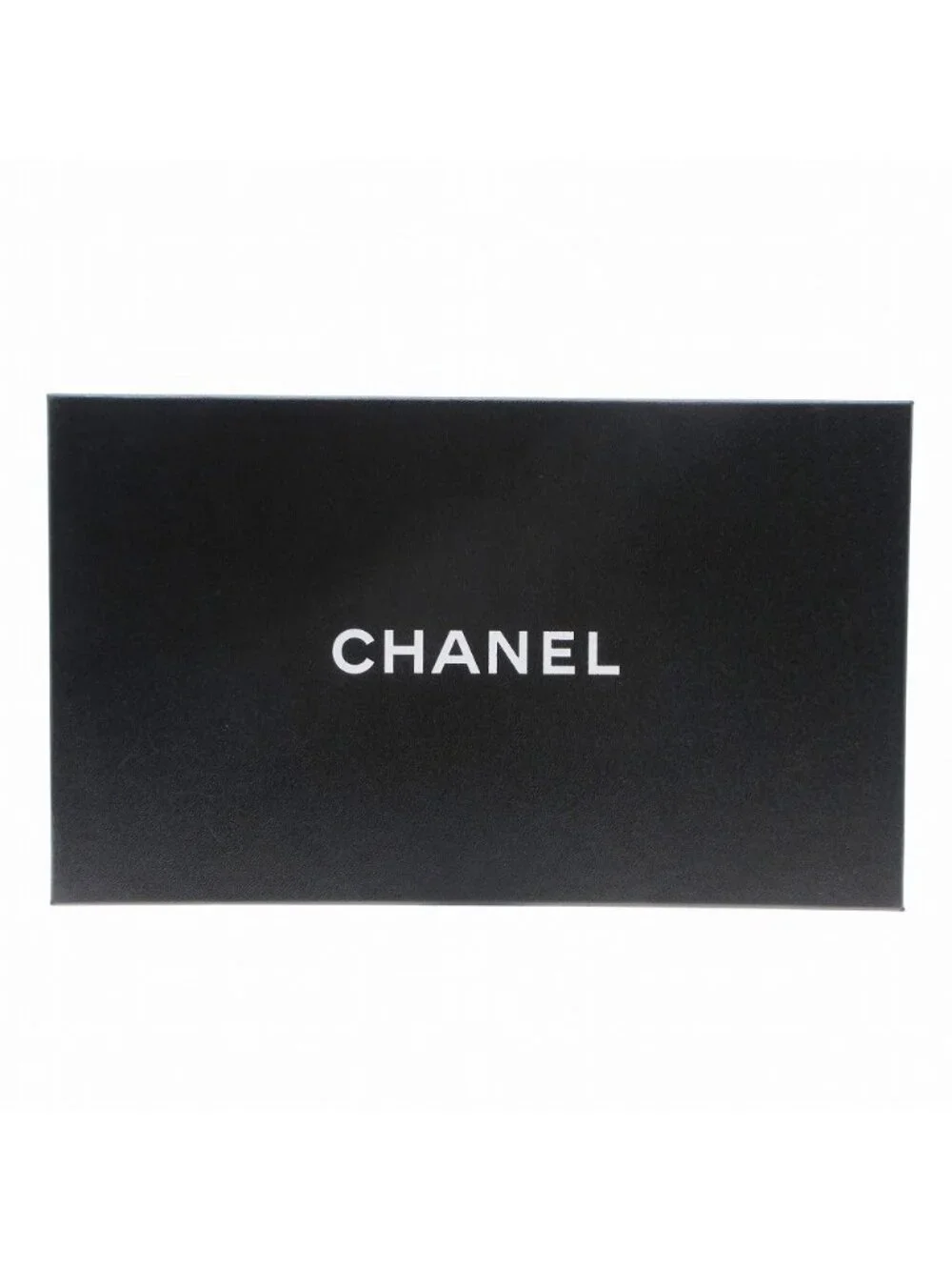 Chanel Pumps CC Logo Flat Shoes Black